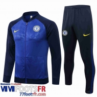 Veste Foot Chelsea bleu Homme 21 22 JK245