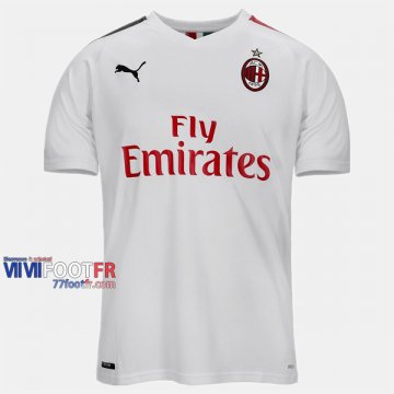 Nouveau Flocage Maillot De Foot Milan AC Homme Exterieur 2019-2020 Personnalisé :77Footfr