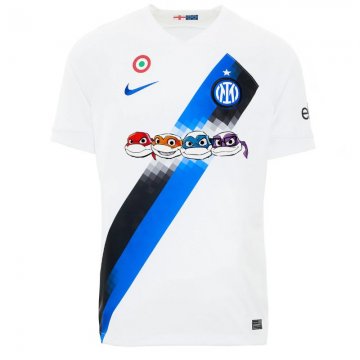 Tartarughe Ninja Maillot De Foot Inter Milan Exterieur Homme 2023 2024