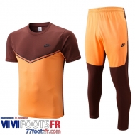 T-Shirt Sport marron orangé Homme 2022 2023 PL549