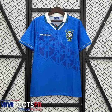 Retro Maillot De Foot Bresil Exterieur Homme 93 94 FG791