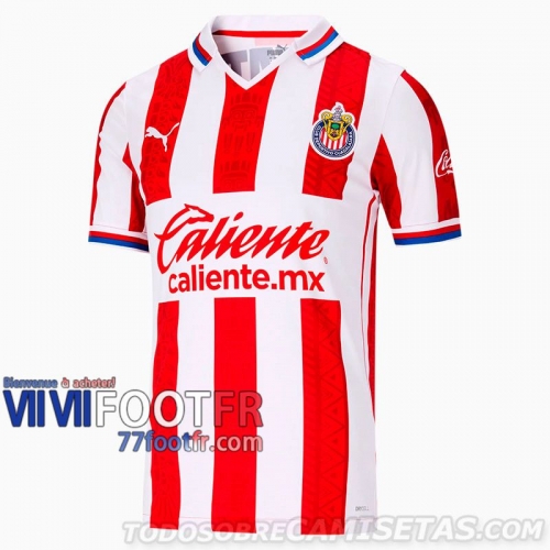 77footfr Chivas Guadalajara Maillot de foot Domicile 20-21