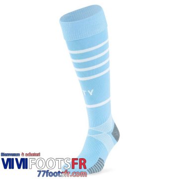 Chaussettes De Foot Manchester City Domicile Homme 21 22 WZ08