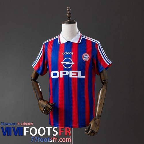 Retro Maillot De Foot Bayern Munich Domicile Homme 95 97 FG932