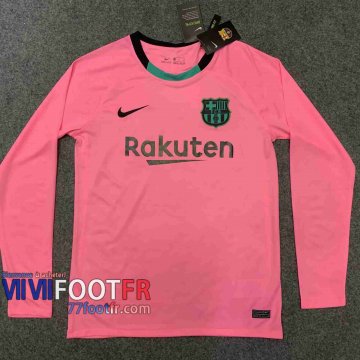 77footfr Maillots foot Barcelone Third Manche Longue 2020 2021