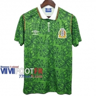 77footfr Retro Maillot de foot Mexique Domicile 1994