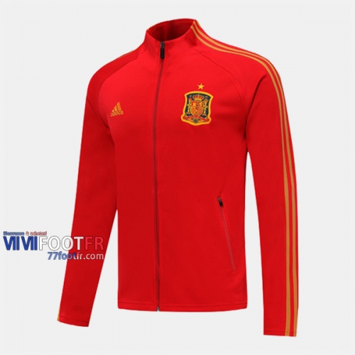 Magasins Veste Espagne Rouge 2019/2020 Nouveau Promo