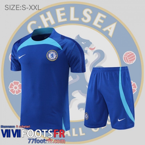 T-Shirt Chelsea bleu Homme 2022 2023 PL591