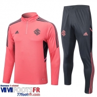 Survetement de Foot Bresil rose Homme 2022 2023 TG522