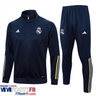 Veste Foot Real Madrid bleu marine Homme 2023 2024 B08