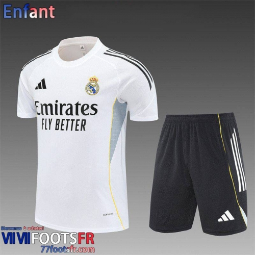 T Shirt Real Madrid Enfant 25 26 H478