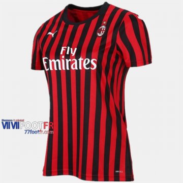 Nouveau Flocage Maillot De Milan AC Femme Domicile 2019-2020 Personnalise :77Footfr