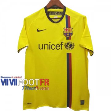 77footfr Retro Maillot de foot FC Barcelone Exterieur 2008/2009