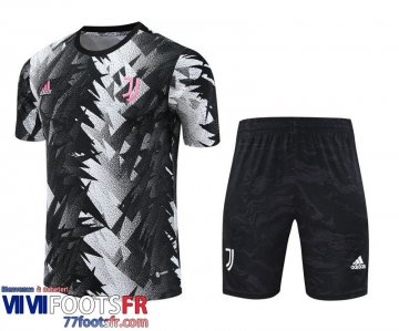 Survetement T Shirt Juventus noir blanc Homme 2023 2024 TG784