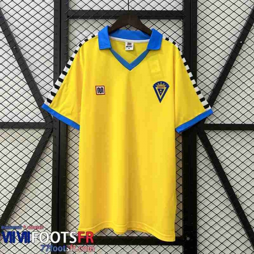 Retro Maillot De Foot Cadiz Domicile Homme 83 84 FG636