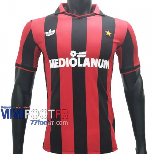 77footfr Retro Maillot de foot Milan AC Domicile 1990/1991