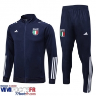 Veste Foot Italie bleu Homme 2023 2024 JK700