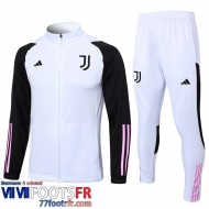 Veste Foot Juventus Blanc Homme 2023 2024 JK756