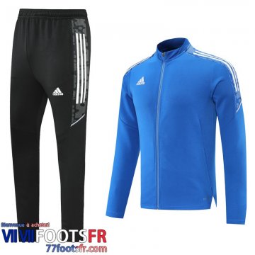 Veste Foot AD bleu Homme 21 22 JK284