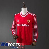 Retro Maillot De Foot Manchester United Exterieur Homme Manche Longue 1986 88 FG849