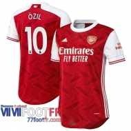 Maillot de foot Arsenal Özil #10 Domicile Femme 2020 2021