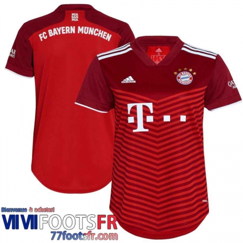 Maillot De Foot Bayern Munich Domicile Femme 21 22