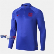 Les Nouveaux Destockage Sweatshirt Foot Barcelone Bleu 2019-2020