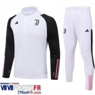 Survetement de Foot Juventus Blanc Homme 2023 2024 A117