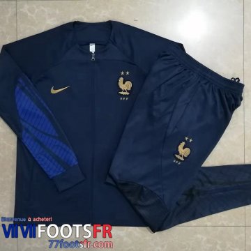 Veste Foot France bleu Homme 2022 2023 JK405