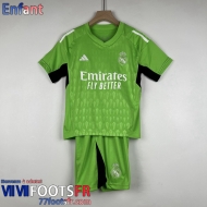 Maillot De Foot Real Madrid Gardiens De But Enfant 2023 2024 MK48