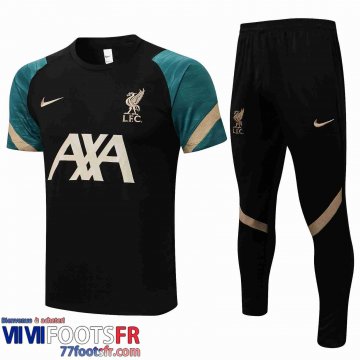 T-shirt Liverpool Homme noir 2021 2022 PL105