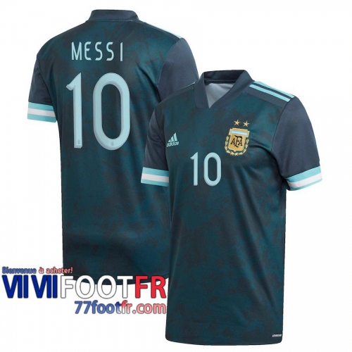 Maillot de foot Argentine Lionel Messi #10 Exterieure EURO 2020