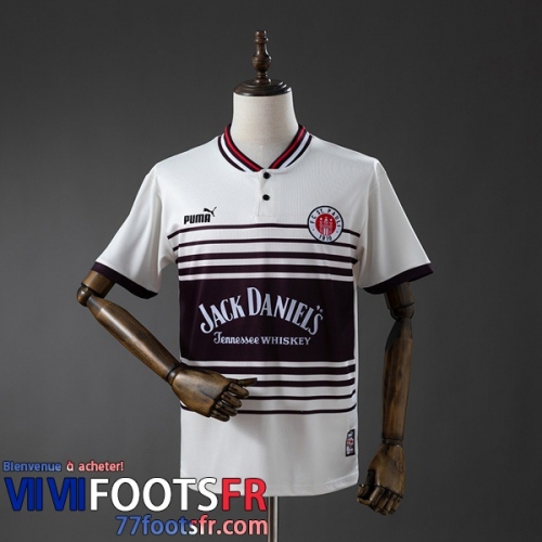 Retro Maillot De Foot St. Pauli Domicile Homme 97 98 FG1278