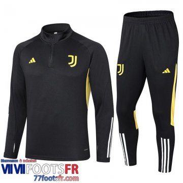 Survetement de Foot Juventus noir Homme 2023 2024 A122