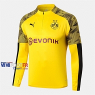 Nouveau Grossiste Sweatshirt Foot Dortmund Jaune 2019-2020