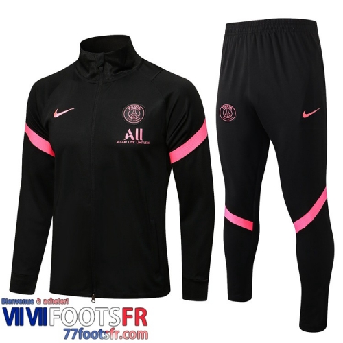 Veste Foot PSG le noir Homme 2021 2022 JK155