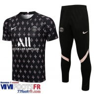 T-Shirt PSG le noir Homme 2021 2022 PL171