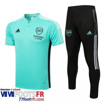 Polo foot Arsenal vert Homme 2021 2022 PL166