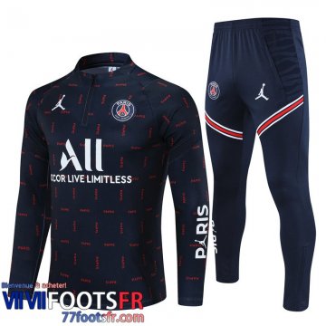 Survetement de Foot PSG Paris bleu Homme 21 22 TG167