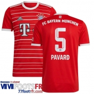 Maillot De Foot Bayern Munich Domicile Homme 2022 2023 Pavard 5