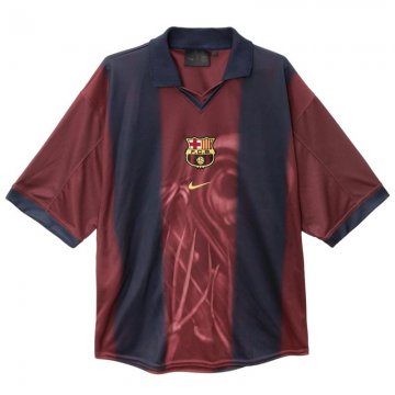 Maillot De Foot Barcelone travis scott Homme 2000-2001 Domicile