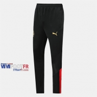 Promo: Les Nouveaux Pantalon Entrainement Foot AC Milan Mode Noir Jaune 2019/2020