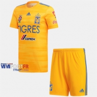 Ensemble Maillot Tigres Uanl Enfant Domicile 2019-2020 Personnalisé :77Footfr