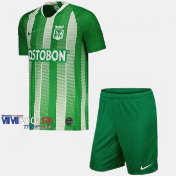 Ensemble Maillot Atlético Nacional Enfant Domicile 2019-2020 Personnalise :77Footfr