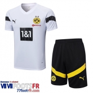 Survetement T Shirt Dortmund Blanc Homme 2022 2023 TG651