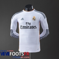 Retro Maillot De Foot Real Madrid Domicile Homme Manche Longue 13 14 FG1044