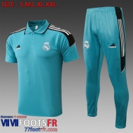 Polo foot Real Madrid bleu Homme 2021 2022 PL284