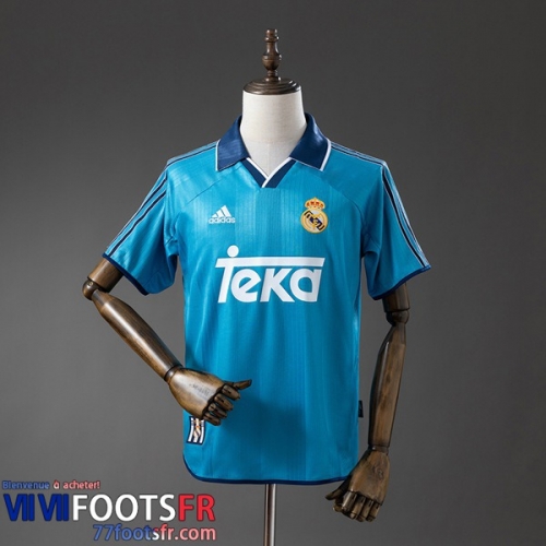 Retro Maillot De Foot Real Madrid Exterieur Homme 99 00 FG1303