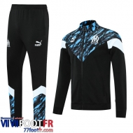 Veste Foot Olympique De Marseille Bleu noir 21-22 JK16