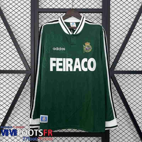 Retro Maillot De Foot Deportivo La Coruna Exterieur Homme Manche Longue 99 00 FG674